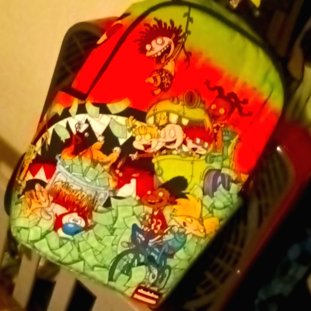 Nickelodeon spray ground bookbag